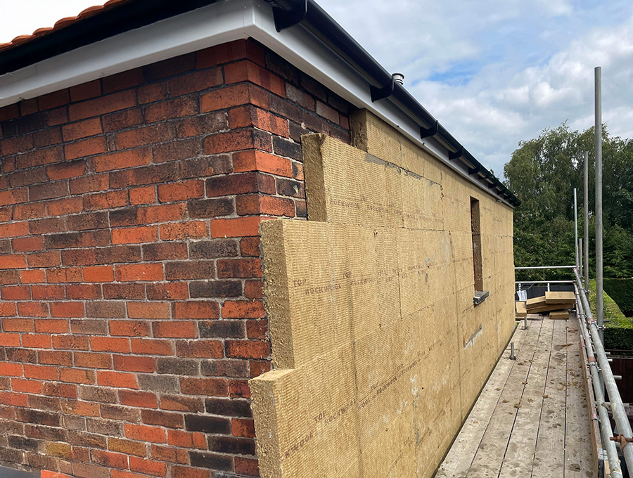 Dış cephe ısı yalıtım uygulama örneği